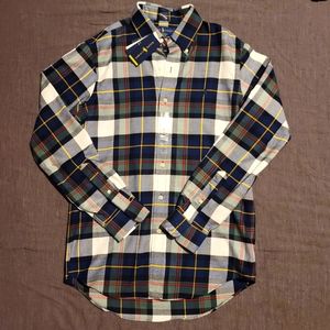 Ralph Lauren Performance Fannel Classic Fit Shirt, Size Small (NWT)